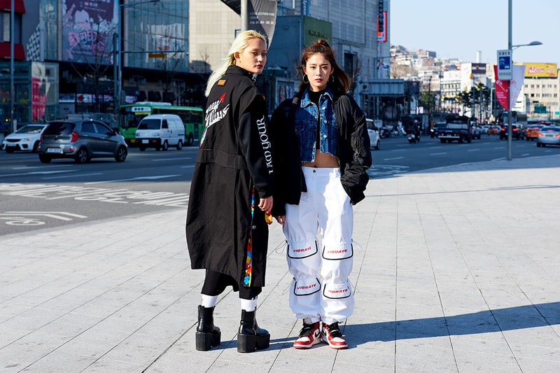 Seoul Fashion Week Fall/Winter 2019 Street Style Balenciaga Gucci Louis Vuitton Nike A Cold Wall Moschino 