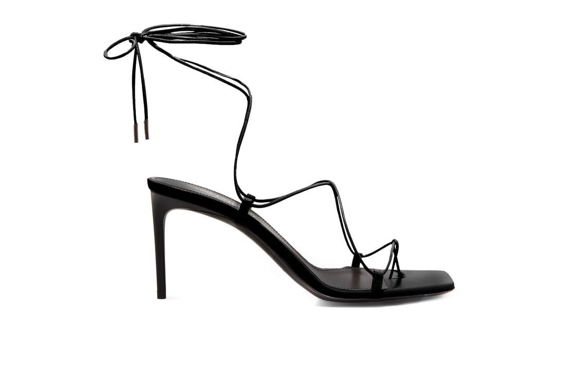 Off-White Spring leather sandals - Black