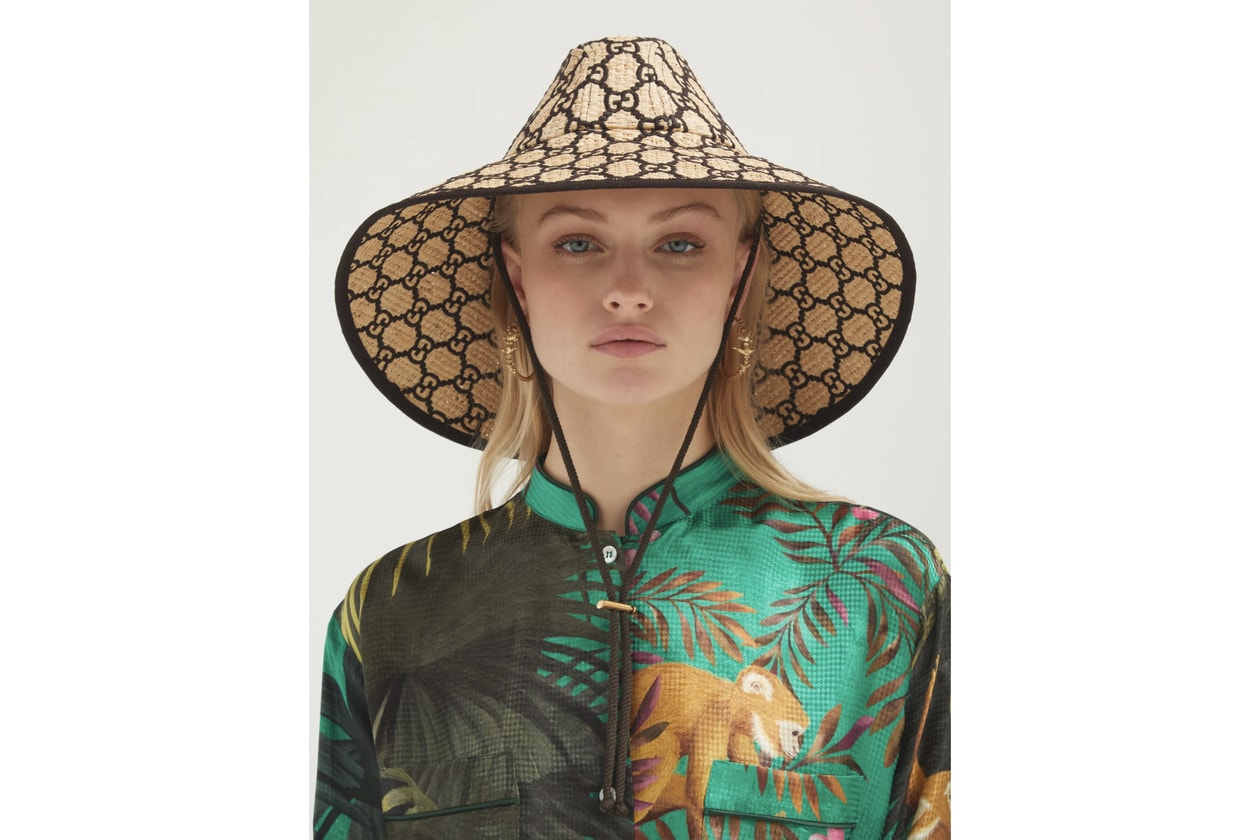 Luxury Straw Hats Saint Laurent Jacquemus Gucci Fashion Accessory