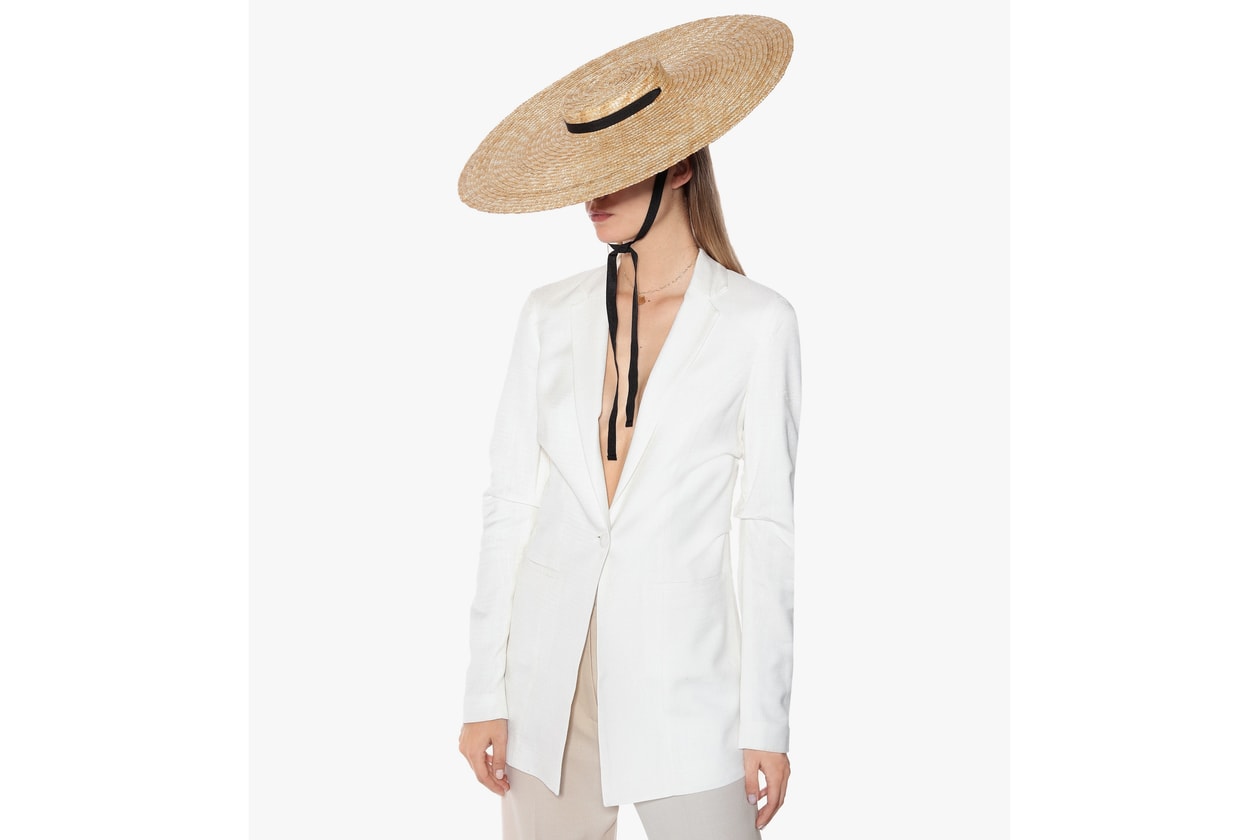 Luxury Straw Hats Saint Laurent Jacquemus Gucci Fashion Accessory