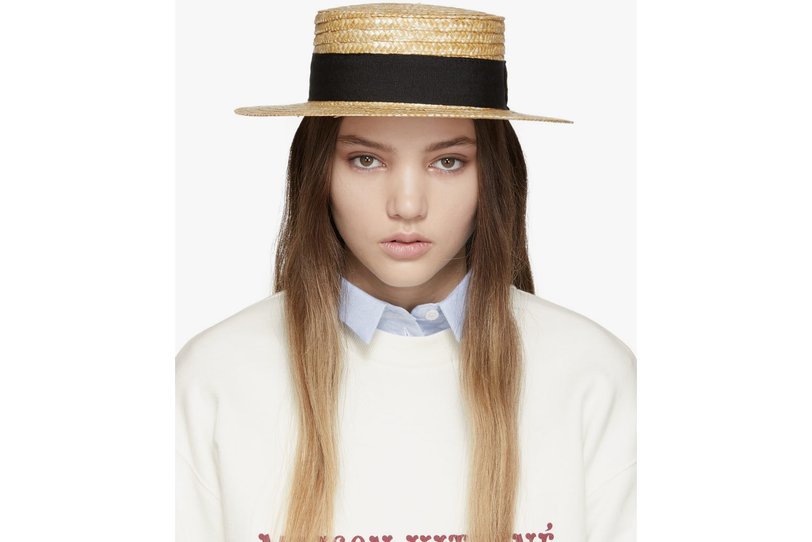 Luxury Straw Hats Saint Laurent Jacquemus Gucci Fashion Accessory