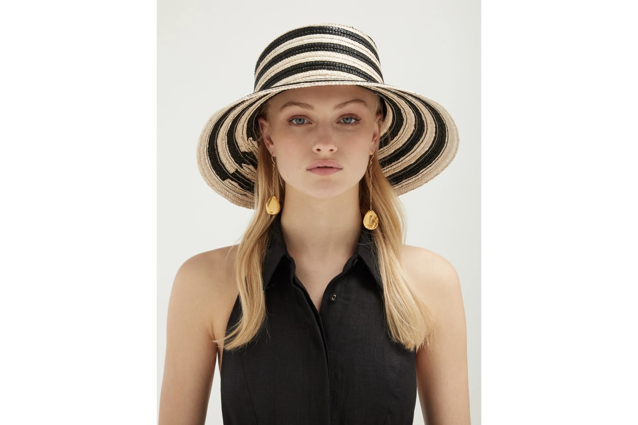 Luxury Straw Hats Saint Laurent Jacquemus Gucci Fashion Accessory