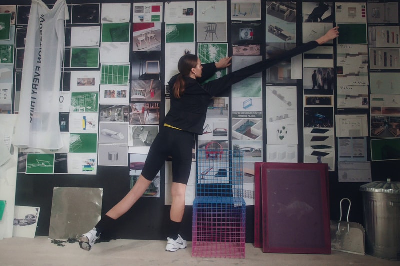 Off-White x SSENSE Workout Collection Long Sleeve Jacket Shorts Black