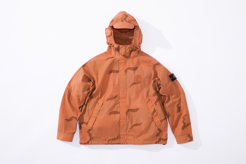 Stone Island x Supreme Spring/Summer 2019 Drop Collection Full Range Items Release Date Outerwear Jackets Full Look 