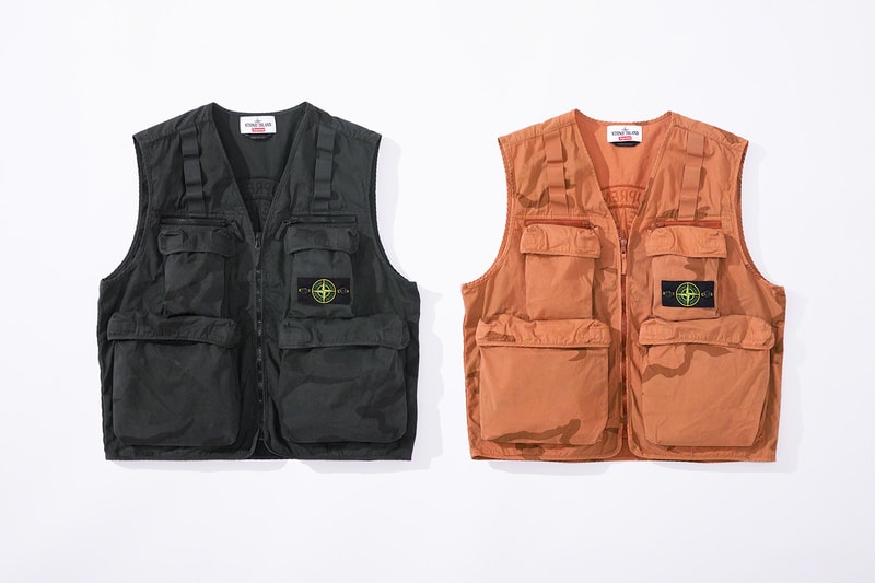 Stone Island x Supreme Spring/Summer 2019 Drop Collection Full Range Items Release Date Outerwear Jackets Full Look 