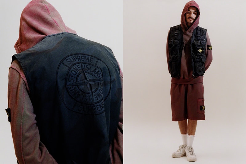 Stone Island x Supreme Spring/Summer 2019 Drop Collection Full Range Items Release Date Outerwear Jackets Full Look 
