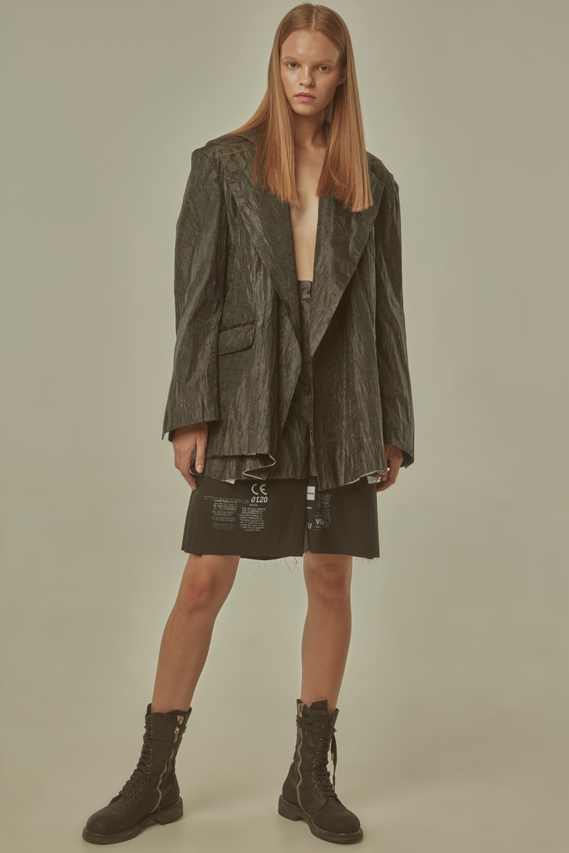 TTSWTRS Spring Summer 2019 Lookbook Blazer Grey