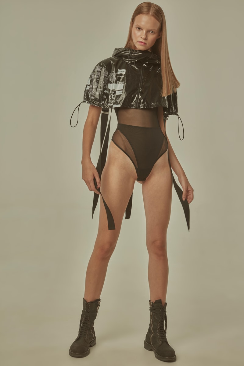 TTSWTRS Spring Summer 2019 Lookbook Top Bodysuit Black