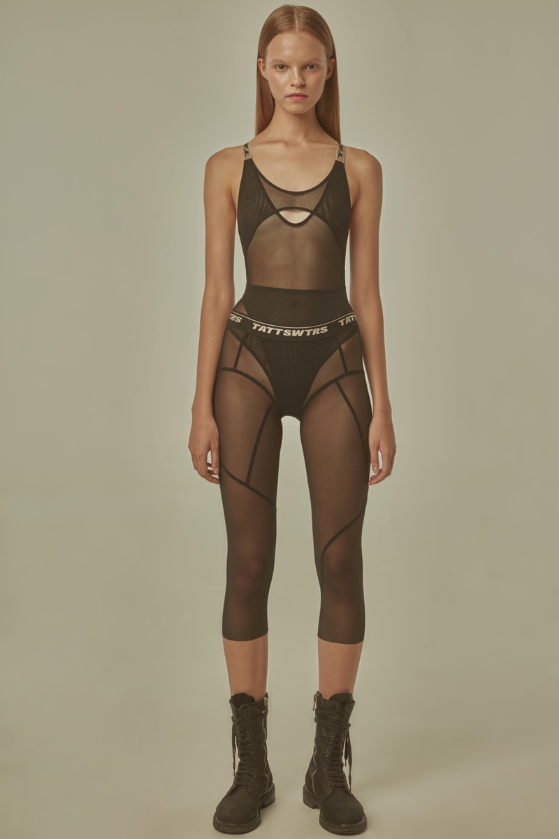 TTSWTRS Spring Summer 2019 Lookbook Bodysuit Green