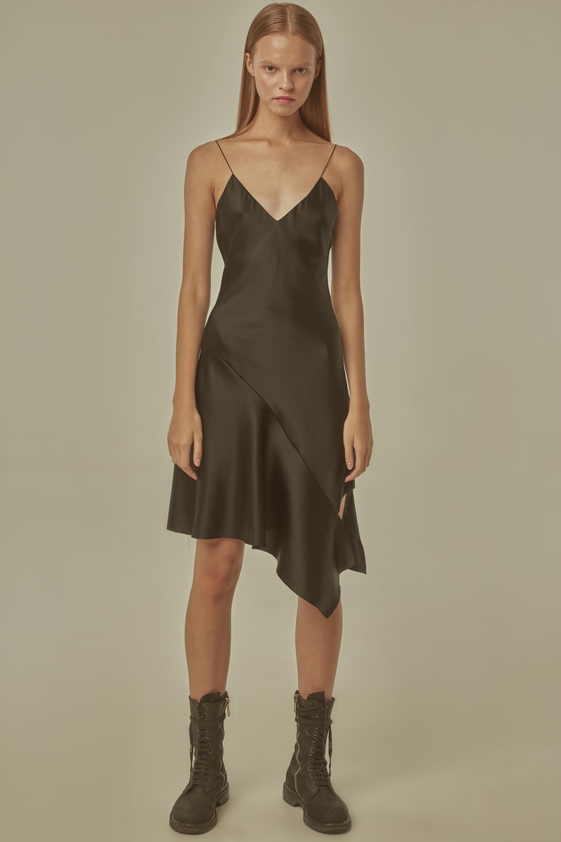 TTSWTRS Spring Summer 2019 Lookbook Silk Dress Black