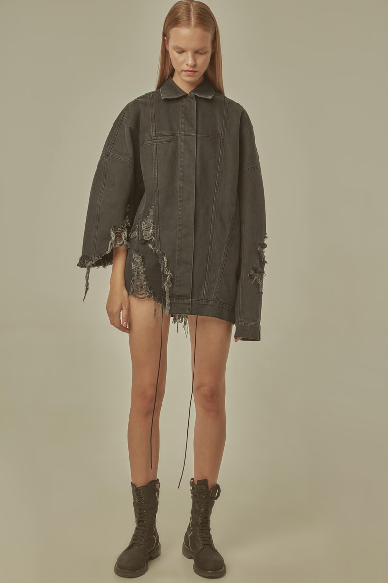 TTSWTRS Spring Summer 2019 Lookbook Jacket Grey