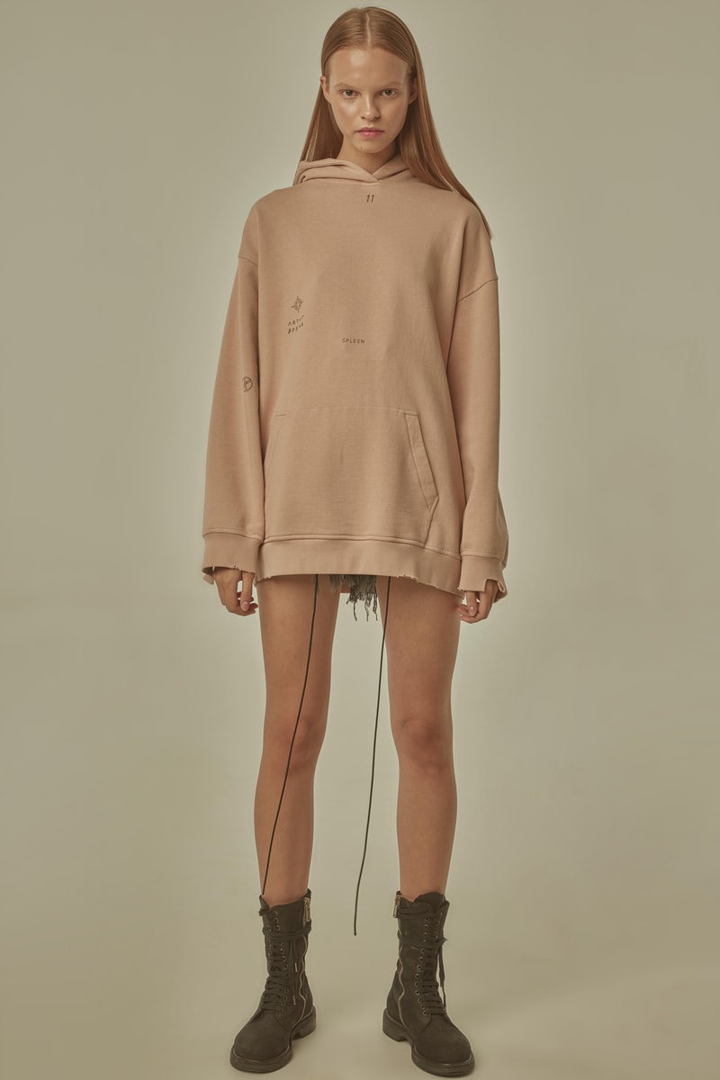 TTSWTRS Spring Summer 2019 Lookbook Hoodie Tan