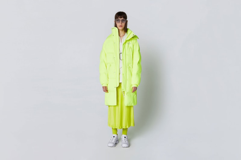 The Arrivals 5.2 Puffer AER Parka Neon Green