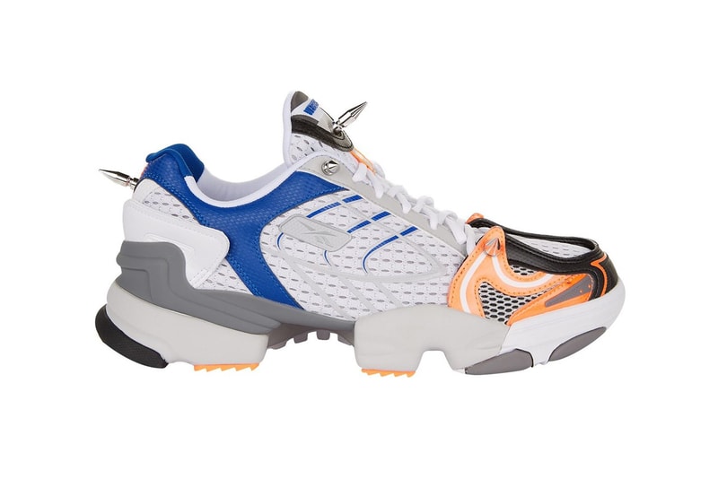 Vetements x Reebok Spike 400 Runner White Blue Grey