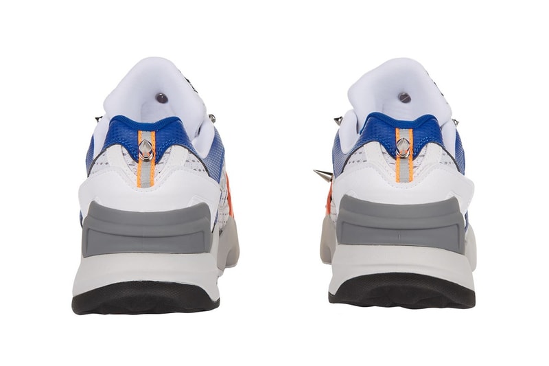 Vetements x Reebok Spike 400 Runner White Blue Grey