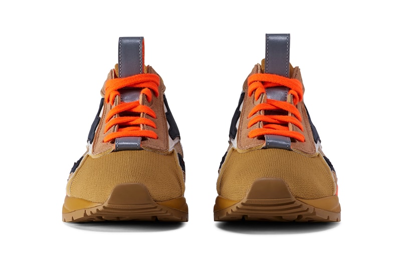 Victoria Beckham x Reebok Bolton Sock Lo Wild Khaki Sahara Solar Orange