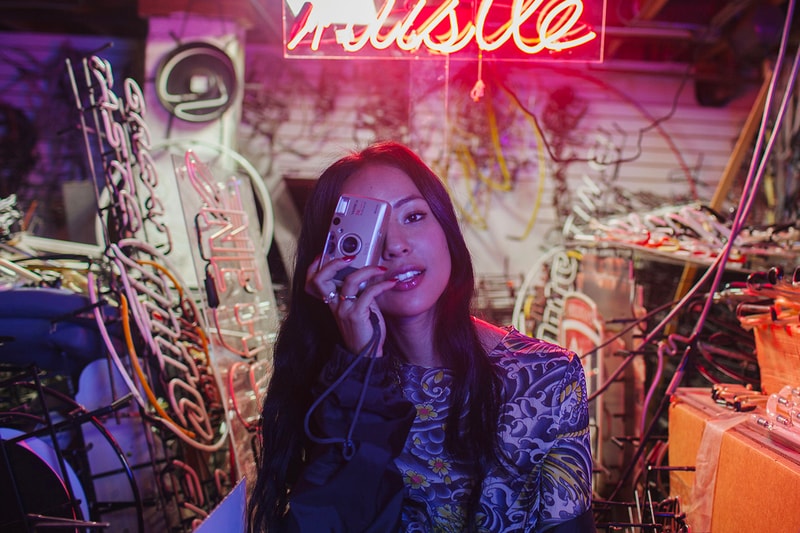 Elizabeth De La Piedra Smart Chicago Photographer Alcala's Fishtail Neon Camera Film Signs