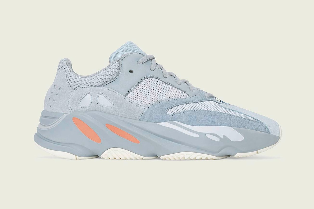 YEEZY BOOST 700 Inertia Sneakers Pastel 2019 Kanye West adidas Originals