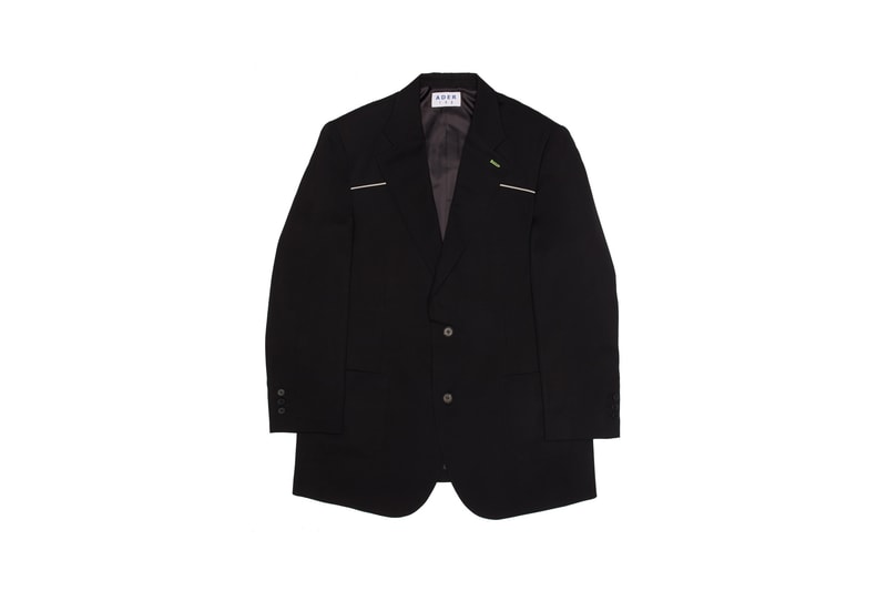 Ader Error x SSENSE Cycling Club Capsule Oversized Twill Blazer Black