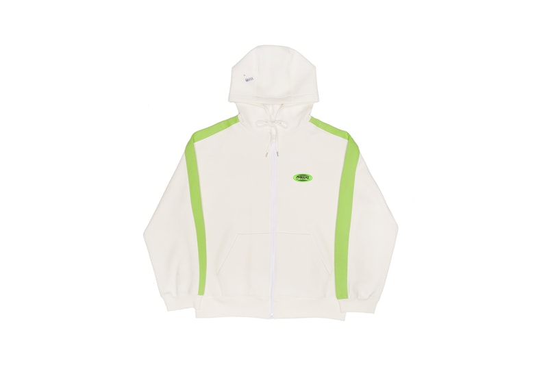 Ader Error x SSENSE Cycling Club Capsule Jacket White Green