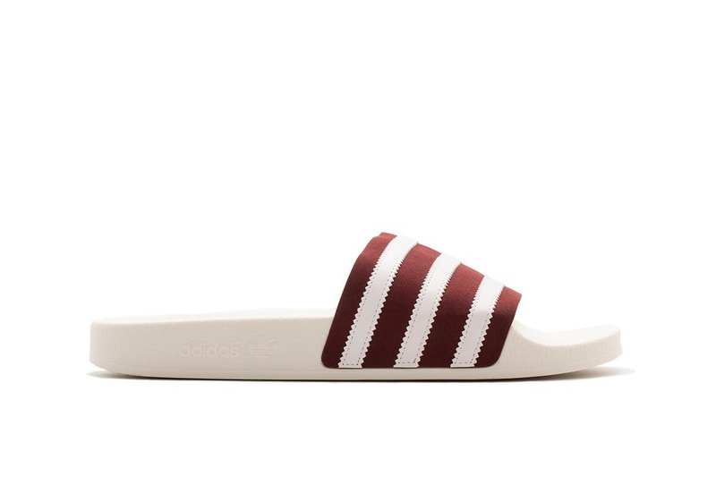 adidas Adilette Slides Collegiate Burgundy