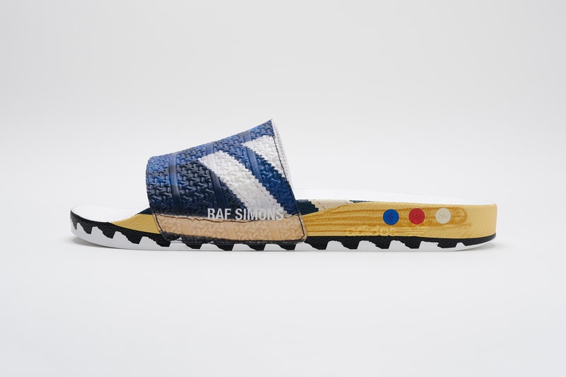 Raf Simons adidas Adilette Slides Stan Smiths Peachtree Micropacer L.A. Trainer Torsion Conquest Super Samba