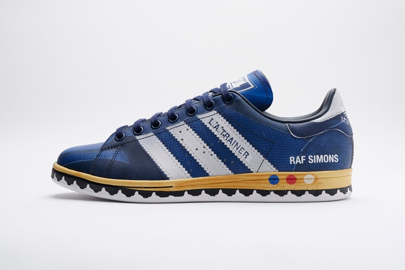 Raf Simons adidas Adilette Slides Stan Smiths Peachtree Micropacer L.A. Trainer Torsion Conquest Super Samba