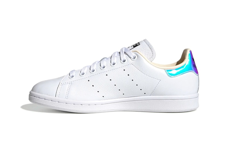 adidas Originals Stan Smith Cloud White Ecru Tint Silver Metallic