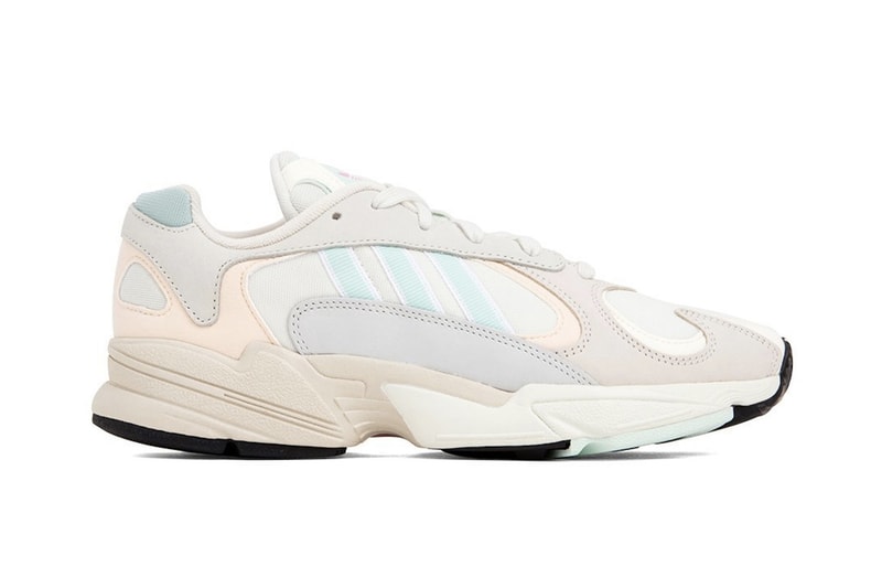 adidas Orignals Yung-1 in "Off-White/Ice Mint" Chunky Shoe Spring Sneaker Creme Grey Blue Trainer