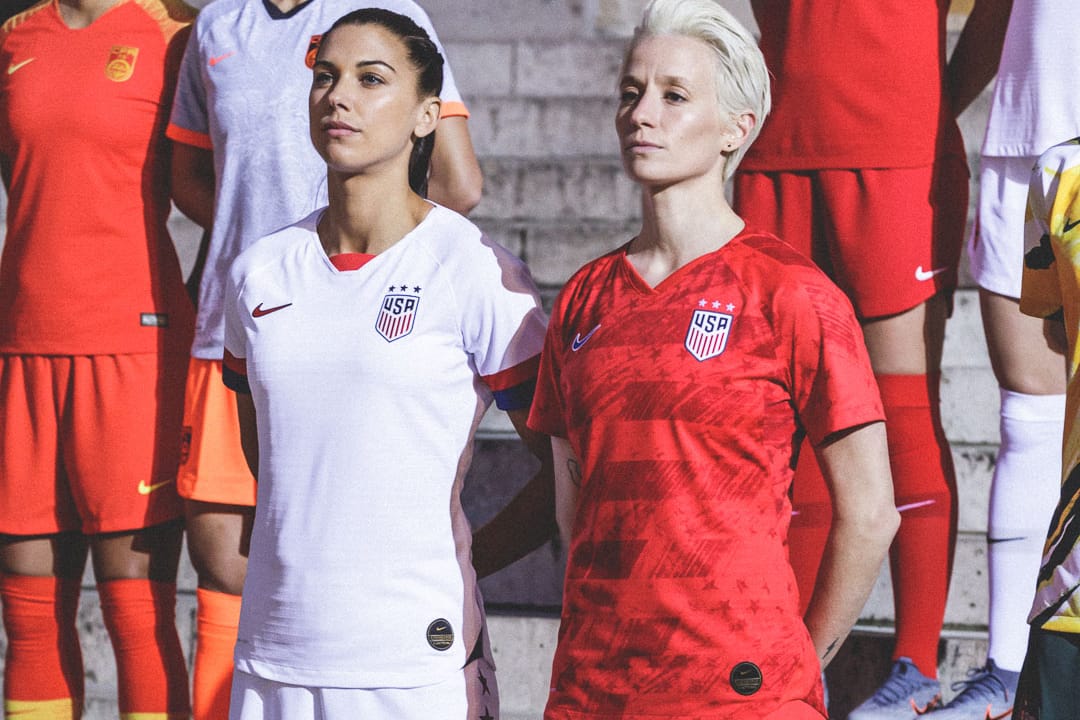 red us women's soccer jersey