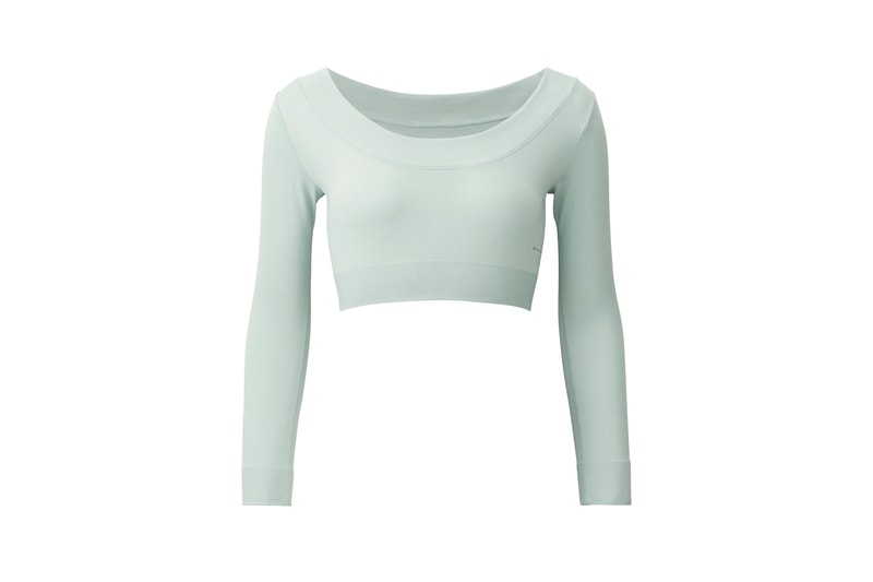 Alexander Wang x Uniqlo Airism Capsule Long Sleeve T Shirt Blue
