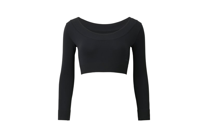 Alexander Wang x Uniqlo Airism Capsule Long Sleeved T Shirt Black