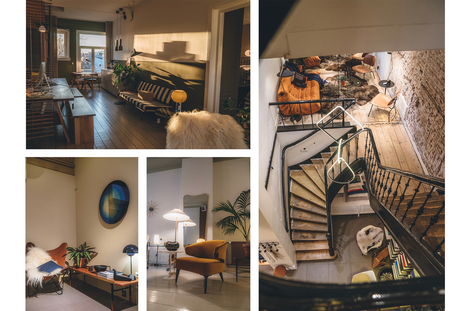 Amsterdam The Netherlands Dutch Canal Houses River Boats Scenery Travel