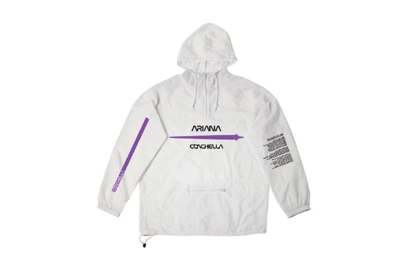 Ariana Grande NASA Coachella Merch Sweatshirt Hoodie T-Shirt Mask Glasses Anorak Aricehlla 