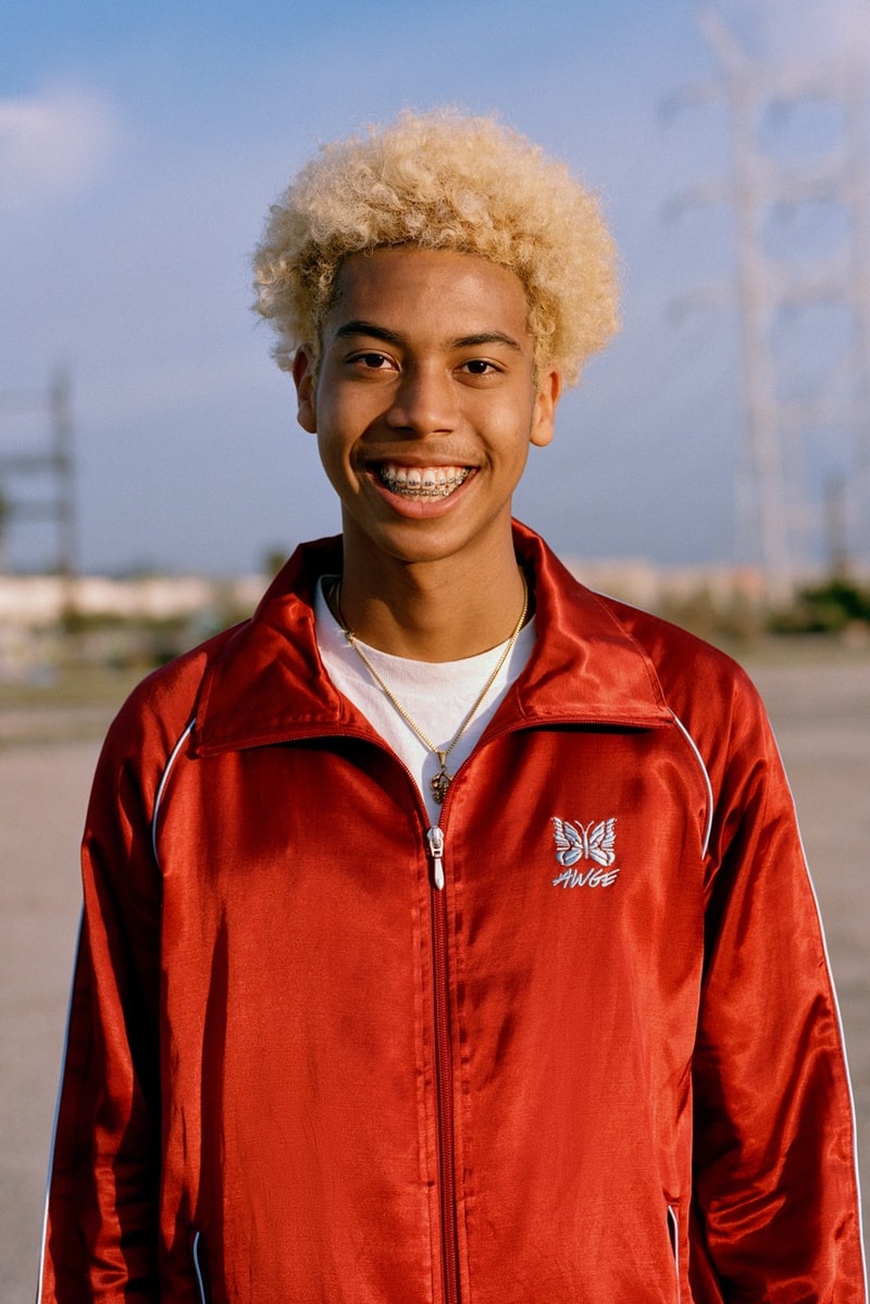 ASAP Rocky AWGE x Needles Spring Summer 2019 Collection Track Jacket Red