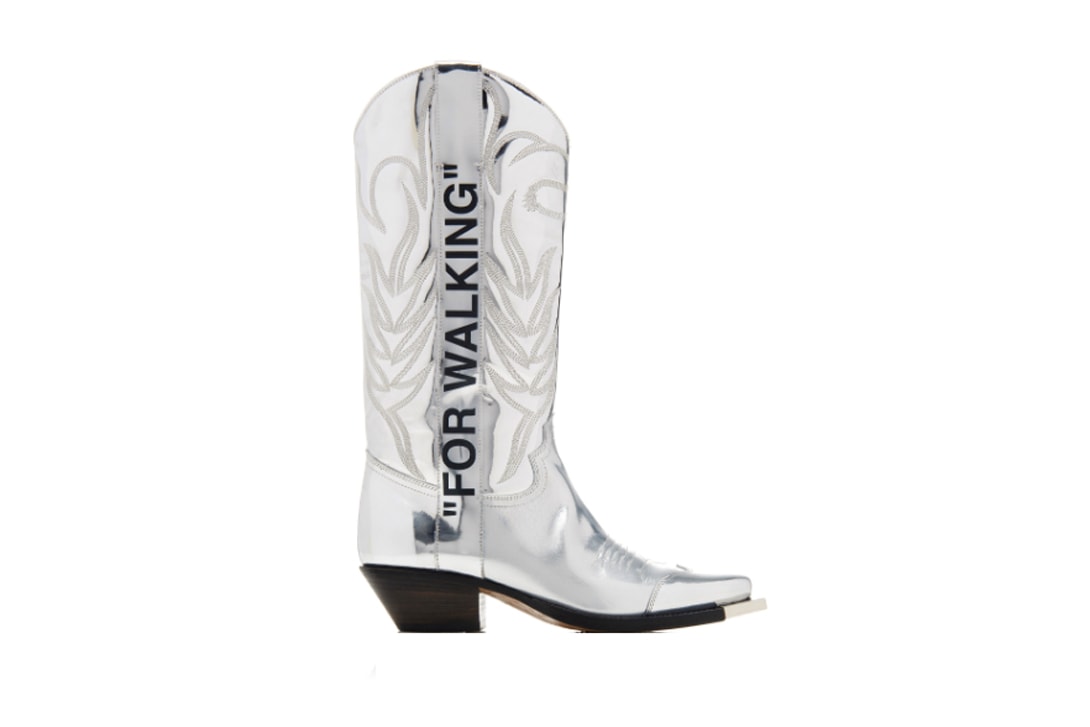 Calvin Klein 205W39NYC Leather Cowboy Boots Valentino Gravami Ranch 40 Applique Black Givenchy Laser-Cut White Western Trend