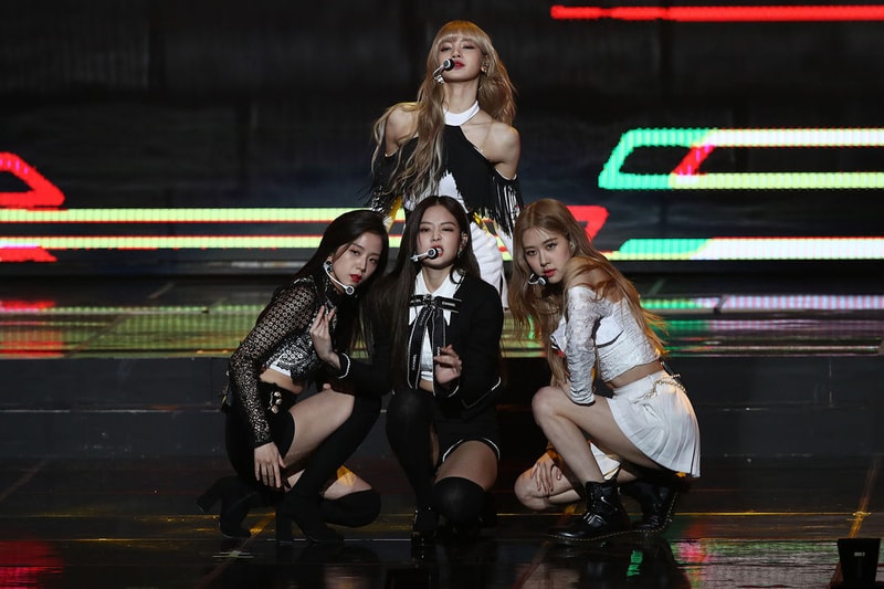 BLACKPINK Jennie Rosé Lisa Jisoo Tops Skirts Black White