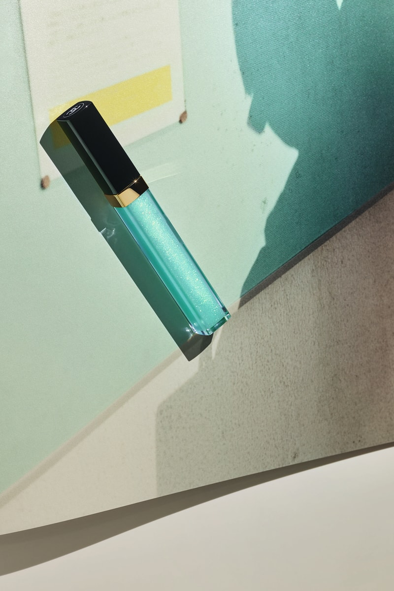 Chanel Beauty Cruise 2019 Makeup Lip Gloss Blue Logo CC