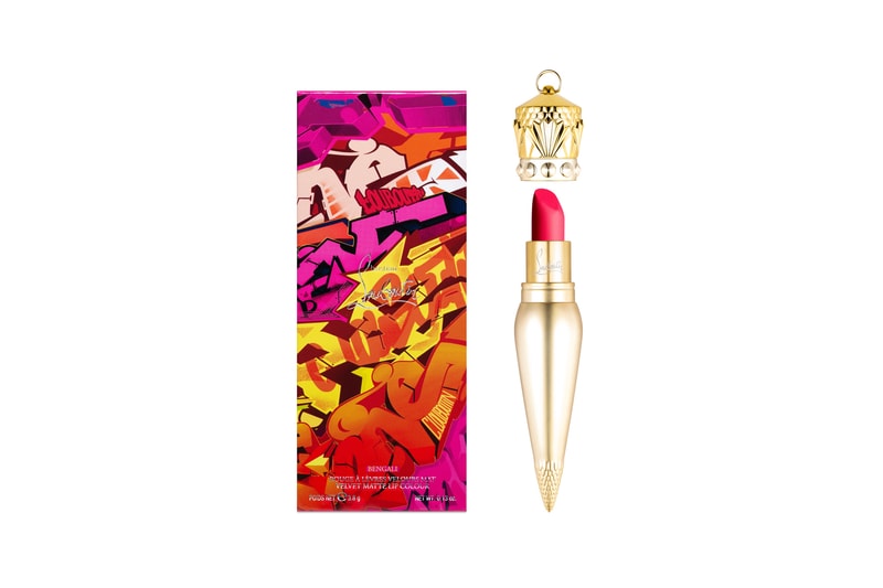 Christian Louboutin LoubiGraffiti Collection Velvet Matte Lipstick Bengali