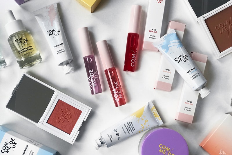 Comme Deux Danish Scandinavian Skincare Makeup Brand Lip Oil Iridescent Face Mask Serum 