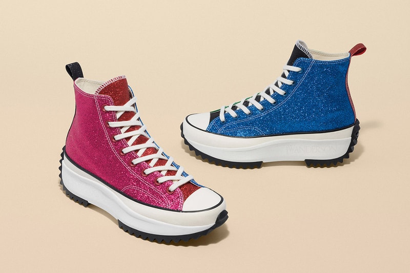 JW Anderson Converse Glitter Release Date Info Chuck Taylor All Star 70 Run Star Hike
