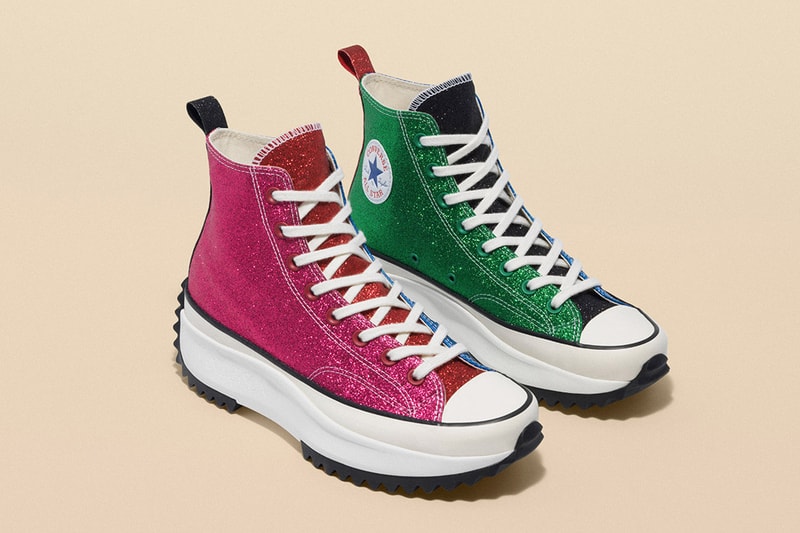JW Anderson Converse Glitter Release Date Info Chuck Taylor All Star 70 Run Star Hike