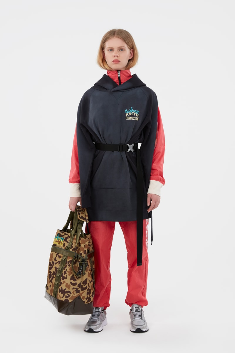 KOCHÉ x Faith Connexion x Feng Chen Wang x Converse Capsule Collection Shirt Black Pants Red