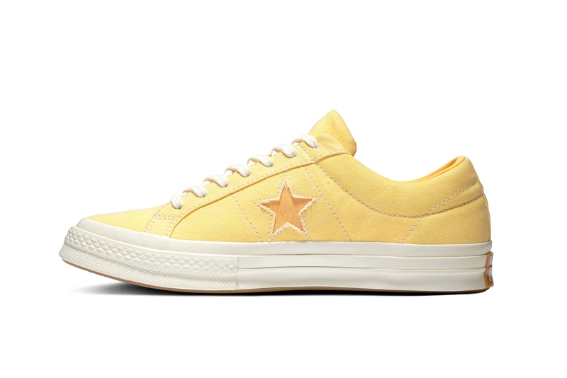 Converse One Star Spring/Summer Colorways Purple Yellow Orange Denim Blue Pastel Sneaker Shoe Footwear