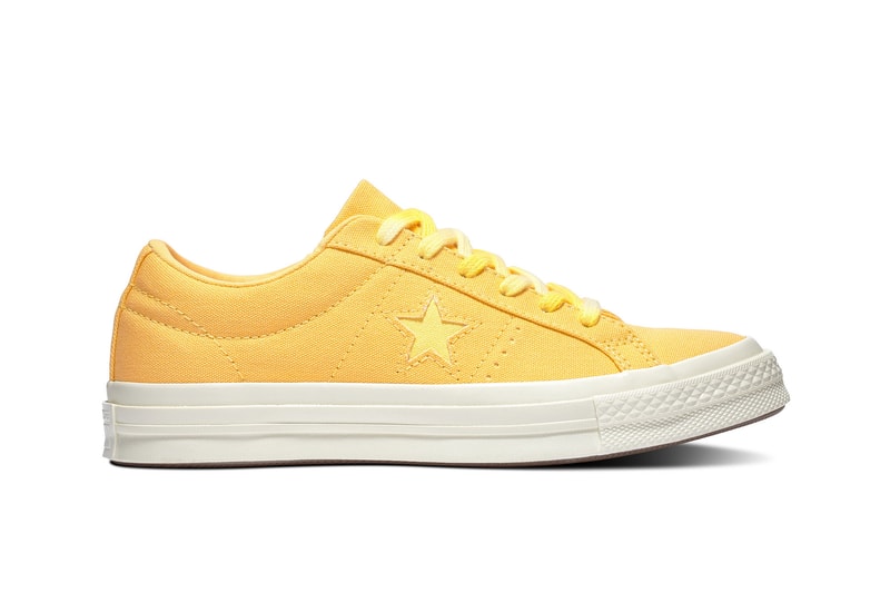 Converse One Star Spring/Summer Colorways Purple Yellow Orange Denim Blue Pastel Sneaker Shoe Footwear