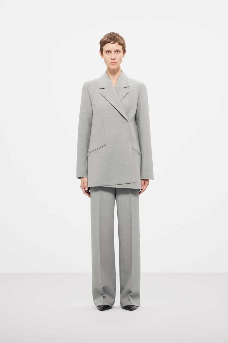 Cos Fall Winter 2019 Lookbook Top Pants Grey