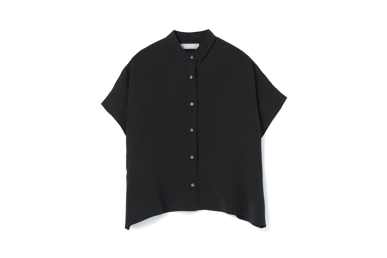 everlane clean silk short sleeve square shirt review editors pick ethical fashion