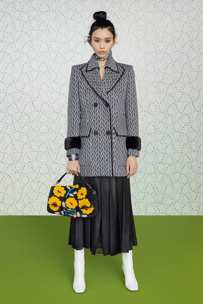 Fendi Pre-Fall 2019 Collection Baguette Peekaboo mon tresor Bags monogram