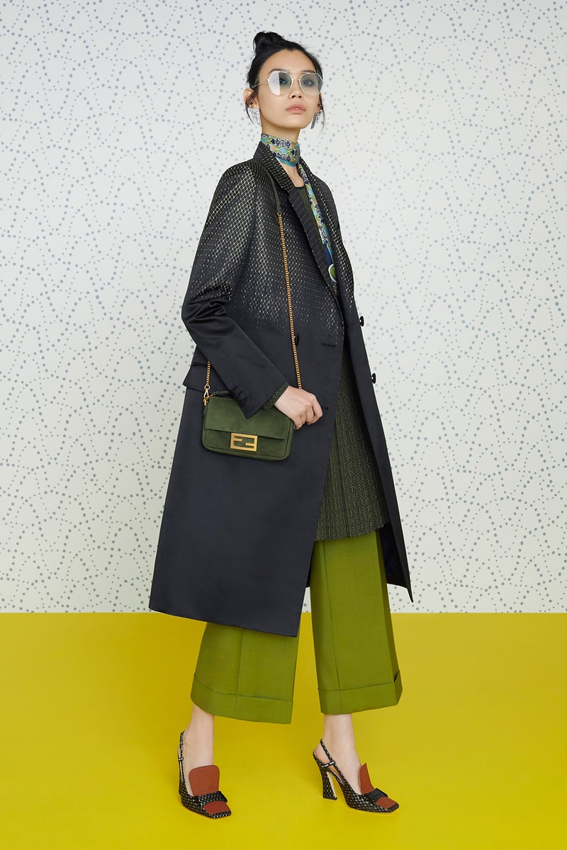 Fendi Pre-Fall 2019 Collection Baguette Peekaboo mon tresor Bags monogram