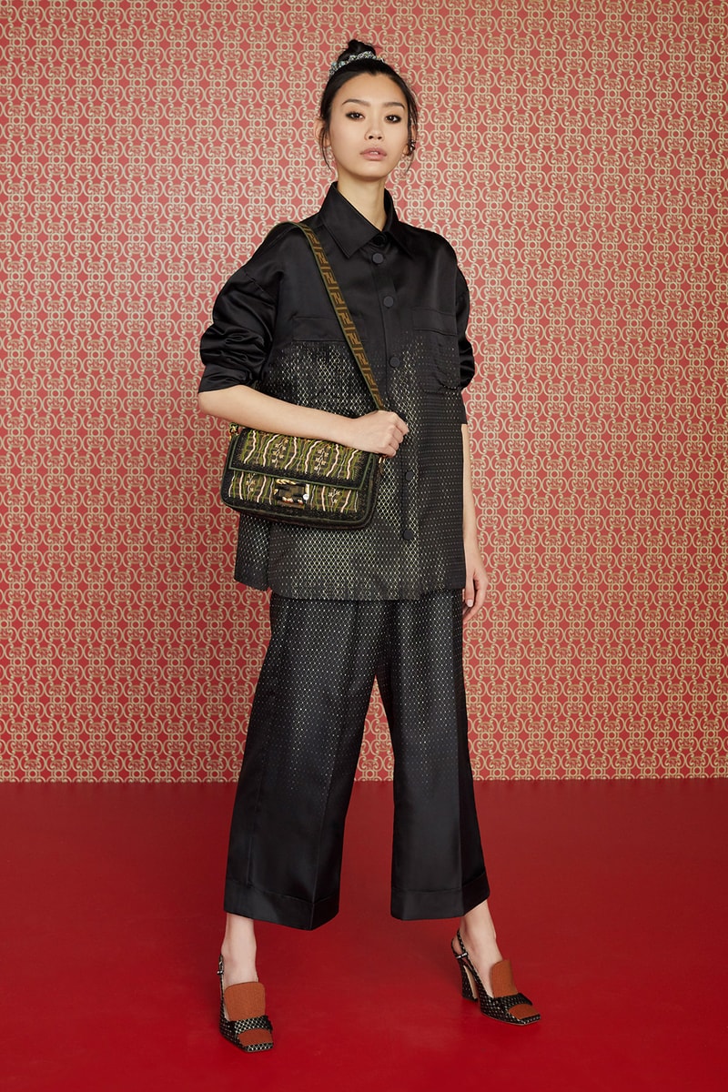 Fendi Pre-Fall 2019 Collection Baguette Peekaboo mon tresor Bags monogram